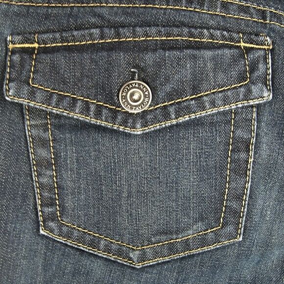 Ann Taylor Slim Fit Lower on the Waist Jeans - Picture 4 of 5